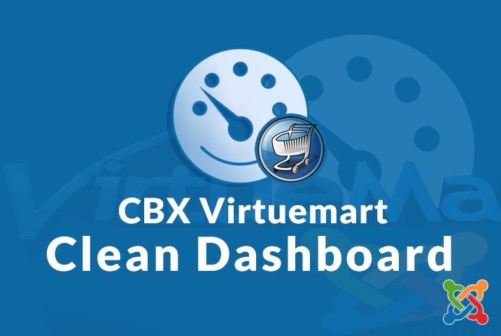 Clean Dashboard for Virtuemart